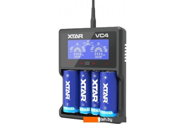 Батарейки, аккумуляторы, зарядные XTAR VC4 Батарейки, аккумуляторы, зарядные XTAR VC4