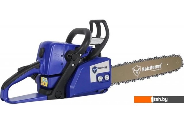 Цепные электро- и бензопилы Holzfforma G255 CS25066 (синий, с шиной 14 Цепные электро- и бензопилы Holzfforma G255 CS25066 (синий, с шиной 14