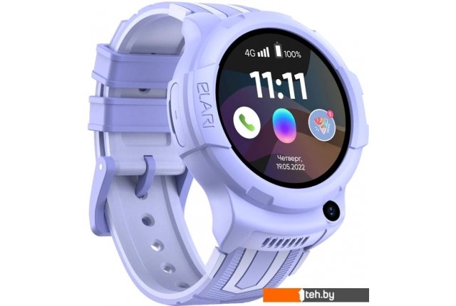 Умные часы и браслеты Elari KidPhone 4G Wink (сиреневый) Умные часы и браслеты Elari KidPhone 4G Wink (сиреневый)