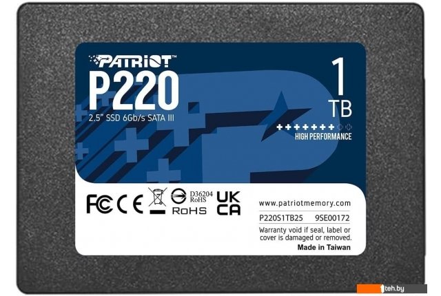 SSD Patriot P220 1TB P220S1TB25 SSD Patriot P220 1TB P220S1TB25
