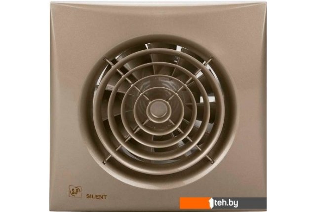 Вытяжная и приточная вентиляция Soler&Palau Silent-200 CZ Champagne 5210625200 Вытяжная и приточная вентиляция Soler&Palau Silent-200 CZ Champagne 5210625200