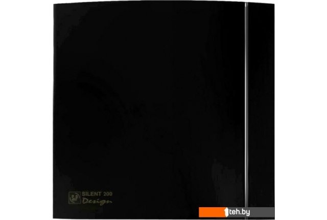 Вытяжная и приточная вентиляция Soler&Palau Silent-200 CRZ Black Design 5210425400-436900 Вытяжная и приточная вентиляция Soler&Palau Silent-200 CRZ Black Design 5210425400-436900