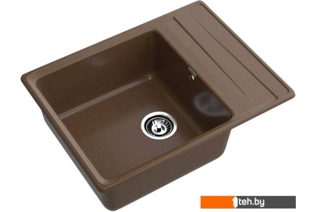 Кухонные мойки GranFest GF-LV-660L (терракот) Кухонные мойки GranFest GF-LV-660L (терракот)