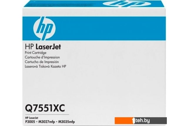 Картриджи для принтеров и МФУ HP Q7551XC Картриджи для принтеров и МФУ HP Q7551XC