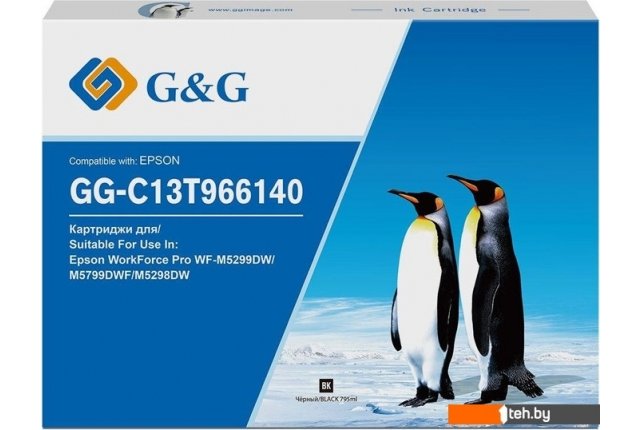 Картриджи для принтеров и МФУ G&G GG-C13T966140 (аналог Epson C13T966140) Картриджи для принтеров и МФУ G&G GG-C13T966140 (аналог Epson C13T966140)