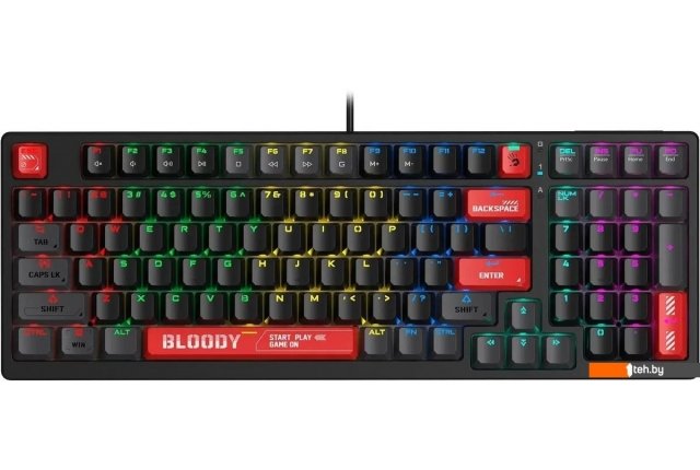 Клавиатуры A4Tech Bloody S98 Red (Bloody BLMS Red Plus) Клавиатуры A4Tech Bloody S98 Red (Bloody BLMS Red Plus)