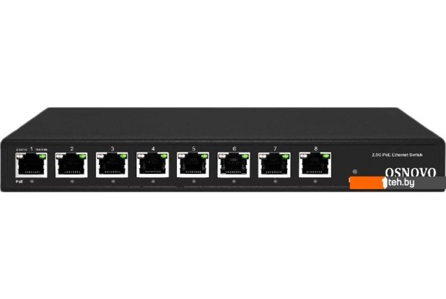 Коммутаторы Osnovo SW-8D-1(120W) Коммутаторы Osnovo SW-8D-1(120W)