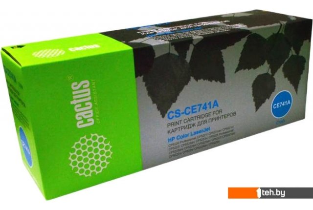 Картриджи для принтеров и МФУ CACTUS CS-CE741A (аналог HP 307A (CE741A)) Картриджи для принтеров и МФУ CACTUS CS-CE741A (аналог HP 307A (CE741A))