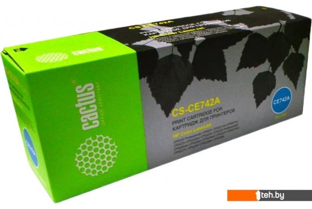 Картриджи для принтеров и МФУ CACTUS CS-CE742A (аналог HP 307A (CE742A)) Картриджи для принтеров и МФУ CACTUS CS-CE742A (аналог HP 307A (CE742A))