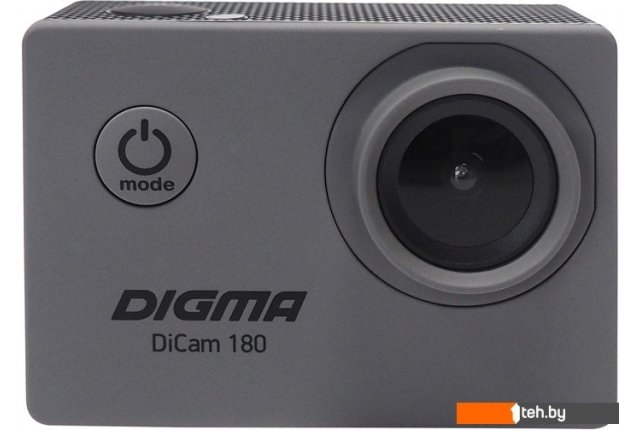 Экшен-камеры Digma DiCam 180 (серый) Экшен-камеры Digma DiCam 180 (серый)