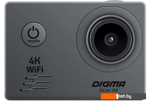 Экшен-камеры Digma DiCam 300 (серый) Экшен-камеры Digma DiCam 300 (серый)