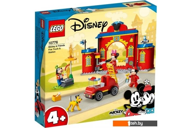 Конструкторы LEGO Disney 10776 Пожарная часть и машина Микки и его друзей Конструкторы LEGO Disney 10776 Пожарная часть и машина Микки и его друзей