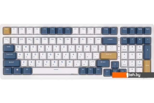 Клавиатуры Royal Kludge RK98 RGB Klein Blue (RK Red) Клавиатуры Royal Kludge RK98 RGB Klein Blue (RK Red)