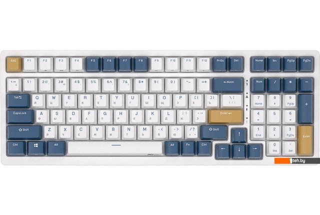 Клавиатуры Royal Kludge RK98 RGB Klein Blue (RK Blue) Клавиатуры Royal Kludge RK98 RGB Klein Blue (RK Blue)