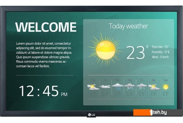 Информационные панели LG 22SM3G-B Информационные панели LG 22SM3G-B