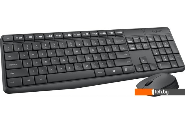 Наборы периферии Logitech MK235 Wireless Combo 920-007949 Наборы периферии Logitech MK235 Wireless Combo 920-007949