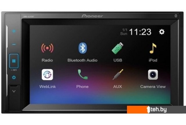 Автомагнитолы Pioneer DMH-A245BT Автомагнитолы Pioneer DMH-A245BT