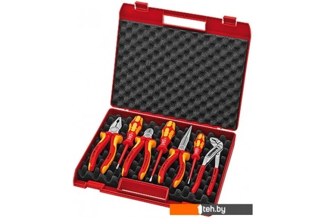 Наборы инструментов Knipex 002115 (7 предметов) Наборы инструментов Knipex 002115 (7 предметов)