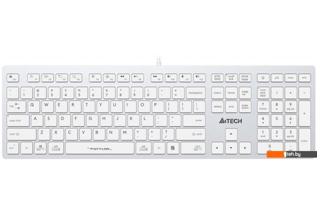 Клавиатуры A4Tech Fstyler FX50 (белый) Клавиатуры A4Tech Fstyler FX50 (белый)