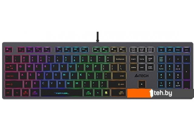 Клавиатуры A4Tech Fstyler FX60 (неоновая подсветка) Клавиатуры A4Tech Fstyler FX60 (неоновая подсветка)