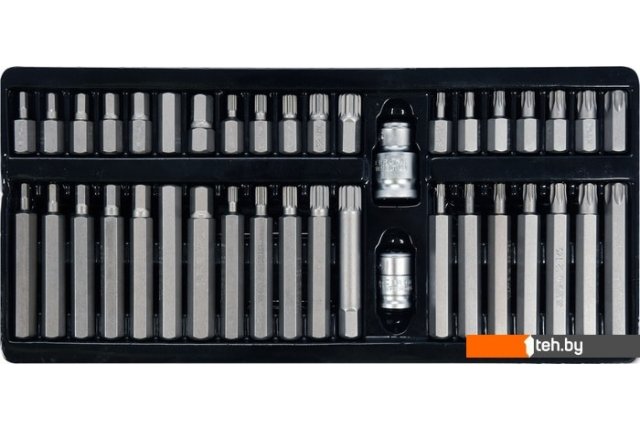 Биты, головки, насадки, держатели Yato YT-0400 (40 предметов) Биты, головки, насадки, держатели Yato YT-0400 (40 предметов)