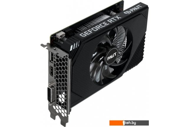 Видеокарты Palit GeForce RTX 3050 StormX OC 6GB NE63050S18JE-1072F Видеокарты Palit GeForce RTX 3050 StormX OC 6GB NE63050S18JE-1072F