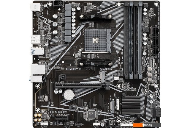 Материнские платы Gigabyte B550M K (rev. 1.0) Материнские платы Gigabyte B550M K (rev. 1.0)