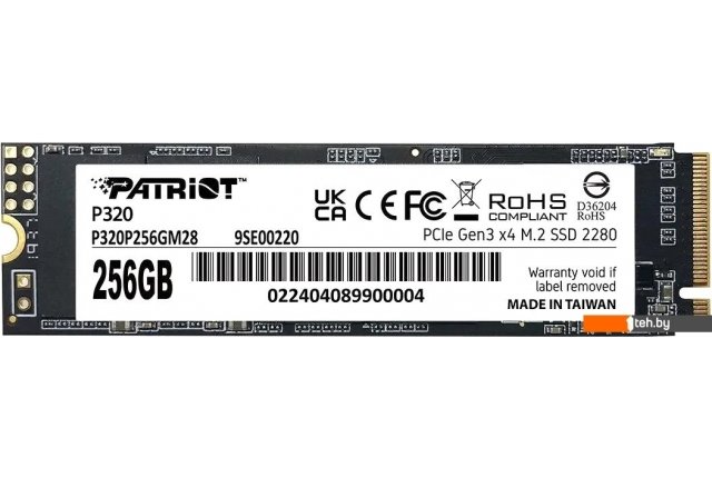 SSD Patriot P320 256GB P320P256GM28 SSD Patriot P320 256GB P320P256GM28