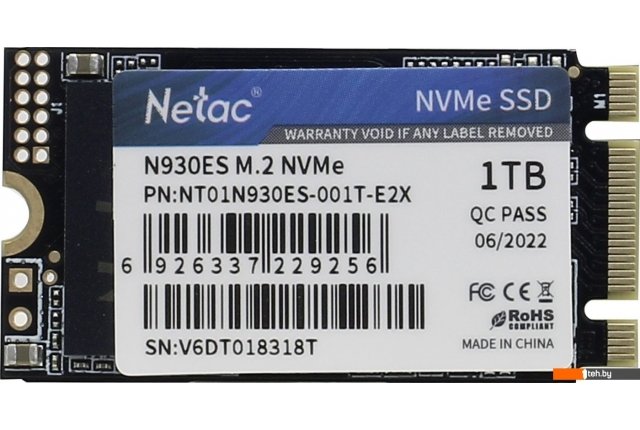 SSD Netac N930ES 1ТB NT01N930ES-001T-E2X SSD Netac N930ES 1ТB NT01N930ES-001T-E2X