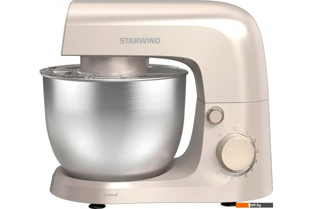 Кухонные комбайны, машины и планетарные миксеры StarWind SPM2152 (кремовый) Кухонные комбайны, машины и планетарные миксеры StarWind SPM2152 (кремовый)