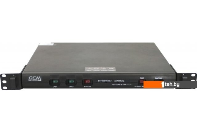 Источники бесперебойного питания Powercom King Pro RM KIN-600AP-RM-1U Источники бесперебойного питания Powercom King Pro RM KIN-600AP-RM-1U