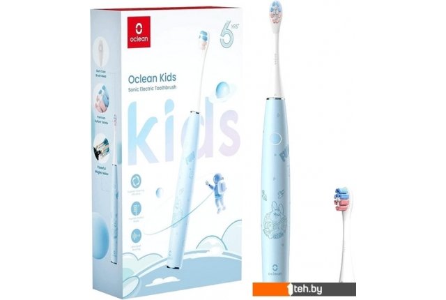 Электрические зубные щетки и ирригаторы Oclean Kids (голубой) Электрические зубные щетки и ирригаторы Oclean Kids (голубой)