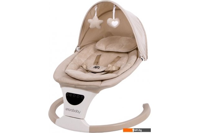 Детские шезлонги и качалки Amarobaby Teddy Swing AB24-22TED/03 (бежевый) Детские шезлонги и качалки Amarobaby Teddy Swing AB24-22TED/03 (бежевый)