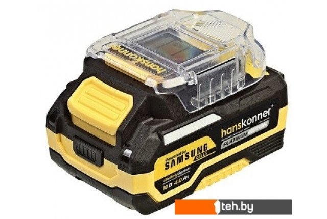 Аккумуляторы и зарядные устройства для инструмента Hanskonner HBP2004PRO (18В/4 Ah) Аккумуляторы и зарядные устройства для инструмента Hanskonner HBP2004PRO (18В/4 Ah)