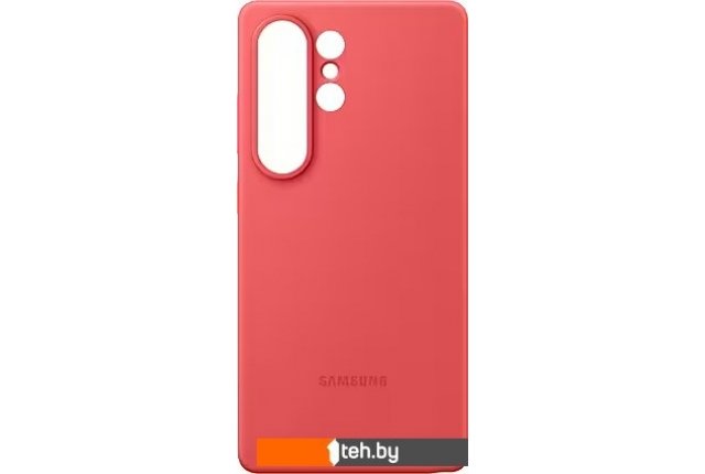 Чехлы для телефонов Samsung Silicone Case Galaxy S25 Ultra (красный) Чехлы для телефонов Samsung Silicone Case Galaxy S25 Ultra (красный)