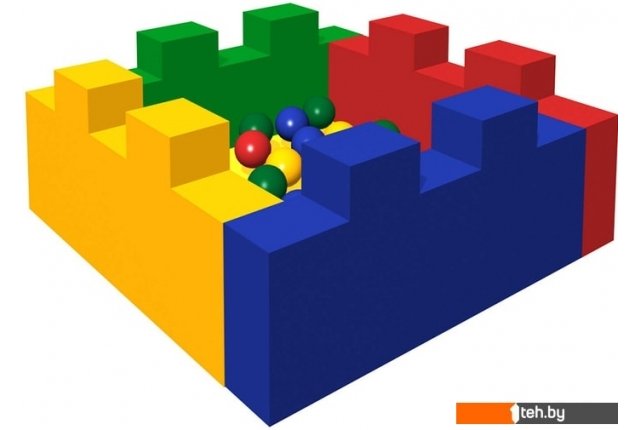 Игровые домики и палатки Romana Форт ДМФ-МК-06.15.00 Игровые домики и палатки Romana Форт ДМФ-МК-06.15.00