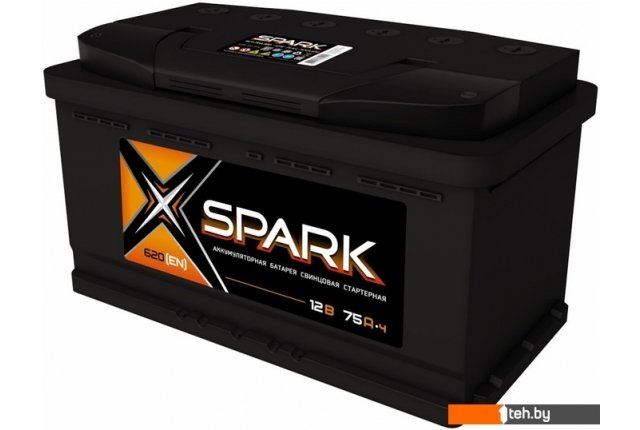 Автомобильные аккумуляторы Spark 620A (EN) L+ SPA75-3-L (75 А·ч) Автомобильные аккумуляторы Spark 620A (EN) L+ SPA75-3-L (75 А·ч)