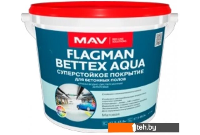 Краски и эмали Flagman Bettex Aqua 5 л (светло-серый матовый) Краски и эмали Flagman Bettex Aqua 5 л (светло-серый матовый)