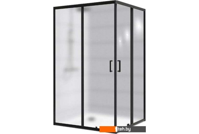 Душевые кабины BelBagno UNO-195-AH-2-120/90-P-NERO Душевые кабины BelBagno UNO-195-AH-2-120/90-P-NERO