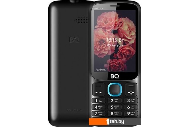 Мобильные телефоны BQ BQ-3590 Step XXL+ (черный/голубой) Мобильные телефоны BQ BQ-3590 Step XXL+ (черный/голубой)