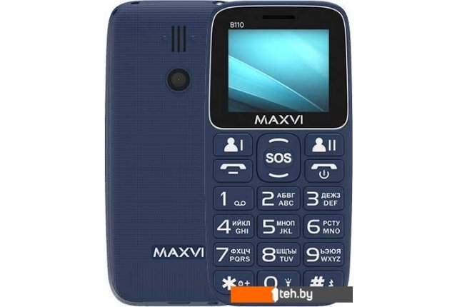 Мобильные телефоны Maxvi B110 (синий) Мобильные телефоны Maxvi B110 (синий)