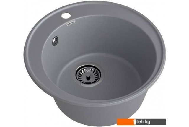 Кухонные мойки GranFest QUARZ Z-08 (темно-серый) Кухонные мойки GranFest QUARZ Z-08 (темно-серый)