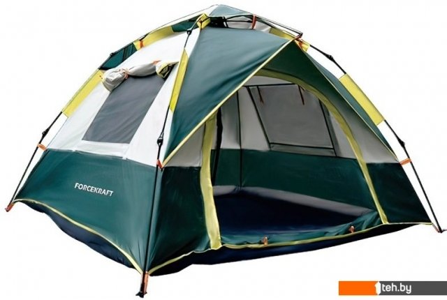 Палатки ForceKraft FK-TENT-2 (зеленый) Палатки ForceKraft FK-TENT-2 (зеленый)