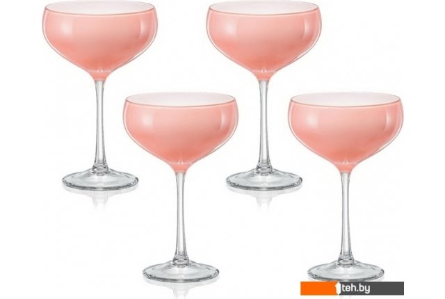 Стаканы, бокалы, рюмки Bohemia Crystal Pralines 40919/D5250/180-4 Стаканы, бокалы, рюмки Bohemia Crystal Pralines 40919/D5250/180-4