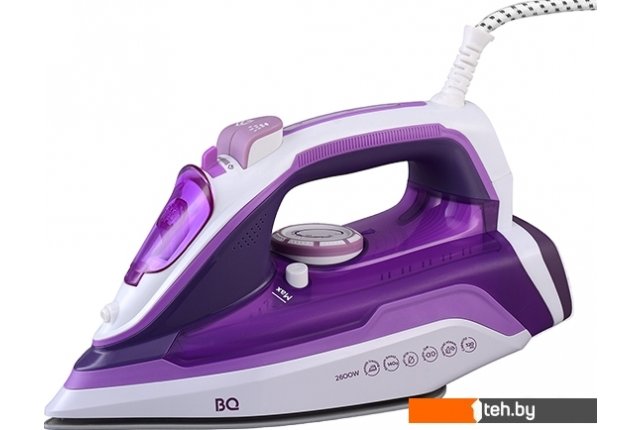 Утюги BQ SI1002 (белый/фиолетовый) Утюги BQ SI1002 (белый/фиолетовый)