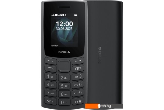 Мобильные телефоны Nokia 105 (2023) Dual SIM TA-1557 (черный) Мобильные телефоны Nokia 105 (2023) Dual SIM TA-1557 (черный)