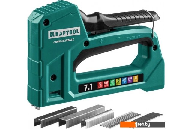 Скобозабиватели, гвоздезабиватели, степлеры KRAFTOOL Universal 31524 Скобозабиватели, гвоздезабиватели, степлеры KRAFTOOL Universal 31524