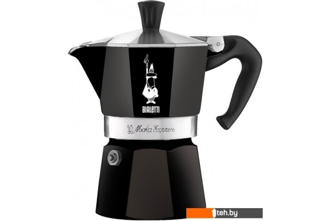 Заварочные чайники, кофеварки, френч-прессы Bialetti Moka Express (3 порции, черный) Заварочные чайники, кофеварки, френч-прессы Bialetti Moka Express (3 порции, черный)
