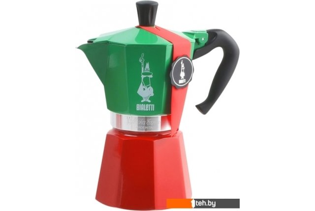 Заварочные чайники, кофеварки, френч-прессы Bialetti Moka Express Tricolor (6 порций) Заварочные чайники, кофеварки, френч-прессы Bialetti Moka Express Tricolor (6 порций)