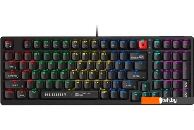 Клавиатуры A4Tech Bloody S98 (Bloody BLMS Red Plus) Клавиатуры A4Tech Bloody S98 (Bloody BLMS Red Plus)